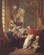 Francois Boucher The Lunch (mk05) oil painting artist